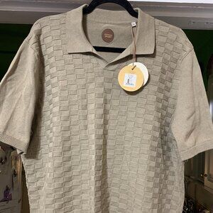 Men's Knit Cotton Shirt by Common People XL NWT
